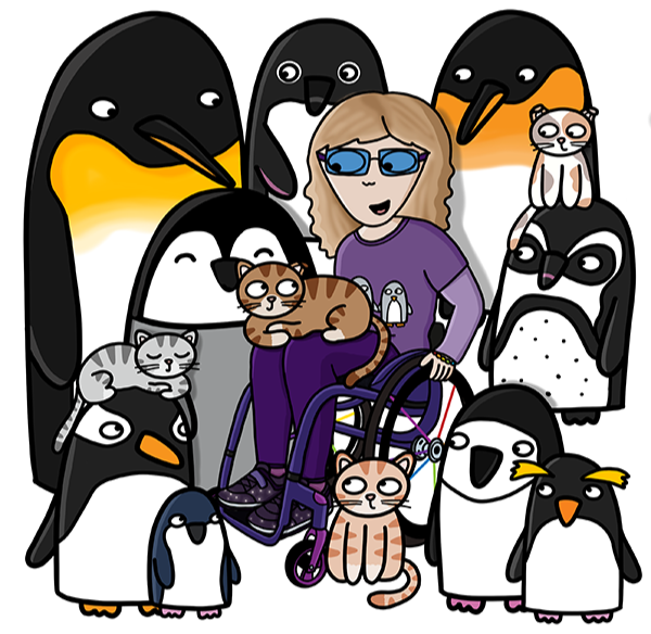 Me and penguins Me and penguins